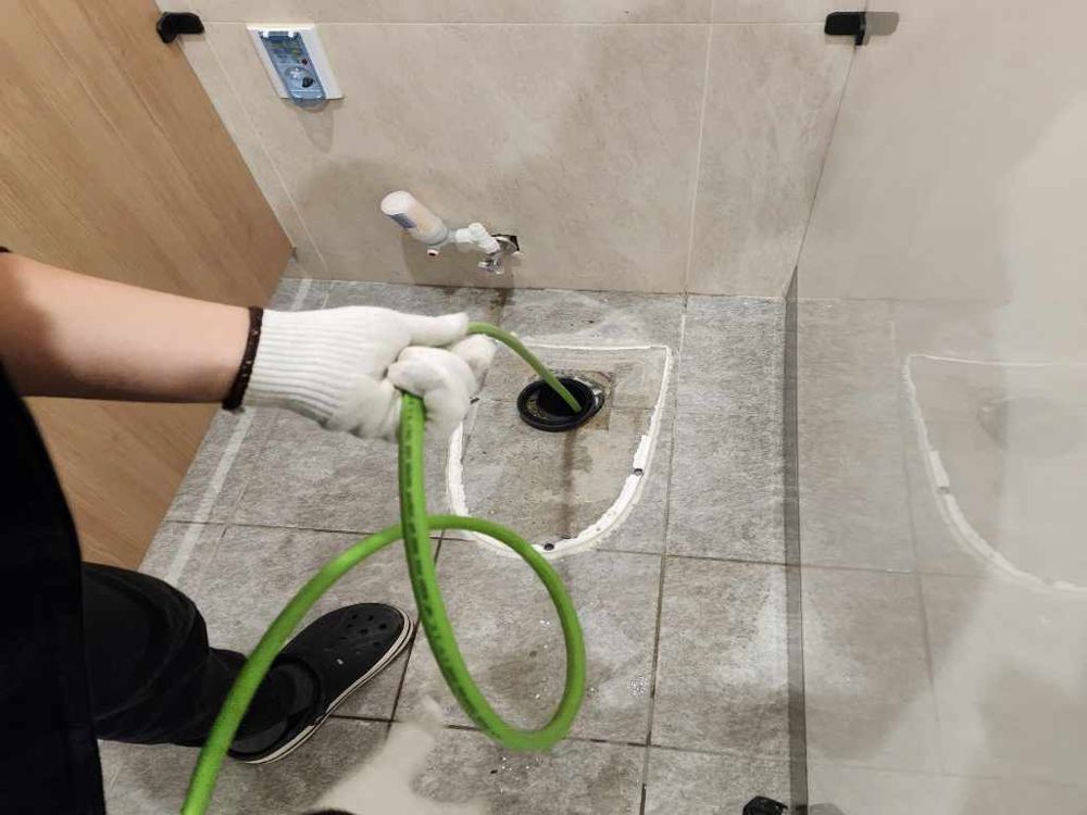 안양 화장실 바닥 배수구 고압세척