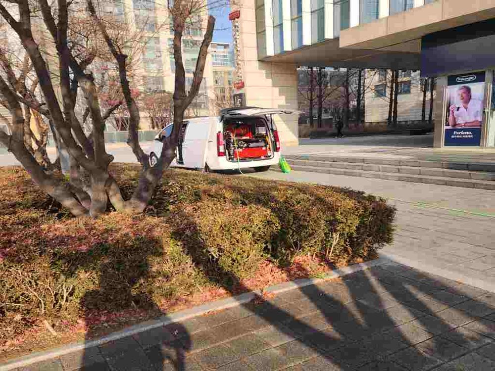 안양동 상가 건물 고압세척 출동